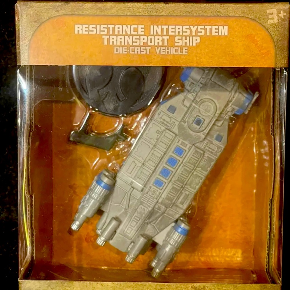 Disney Star Wars Resistance Intersystem Transport Ship Die-Cast NEW